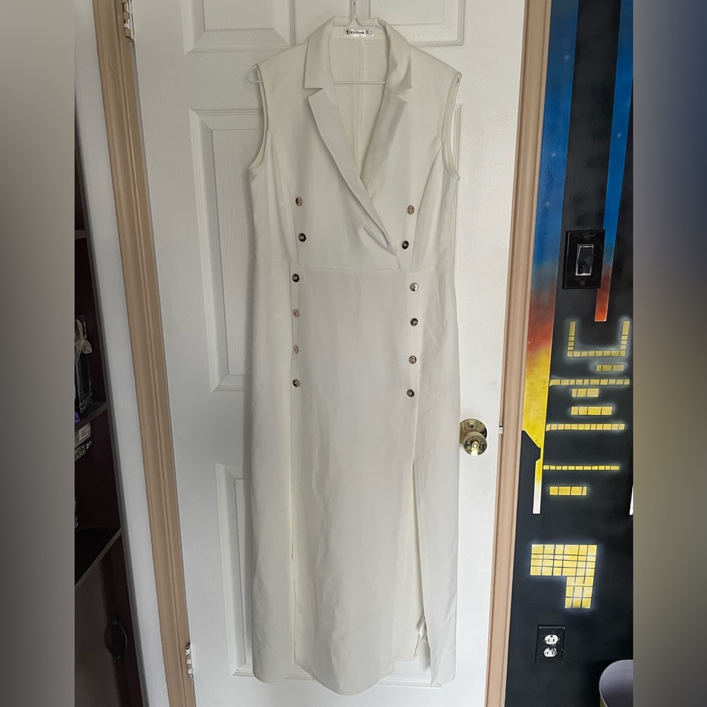 White dress
